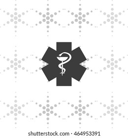 Medical icon. Ambulance symbol.