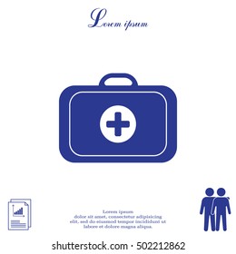 Medical icon case