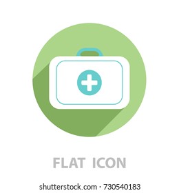 Medical icon case. vector illustration
