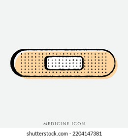 Medical icon design and symbol art