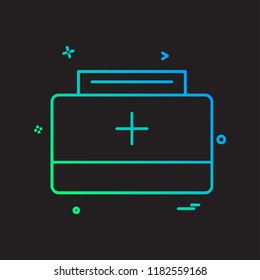 Medical icon design vector