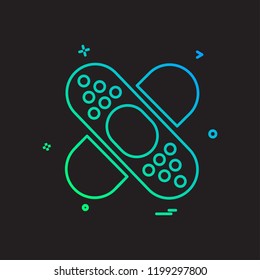 Medical icon design vector