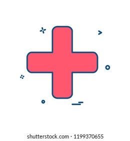Medical icon design vector