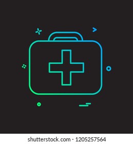 Medical icon design vector
