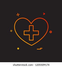 Medical icon design vector