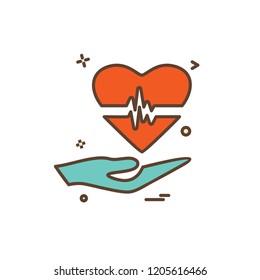 Medical icon design vector