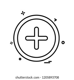 Medical icon design vector