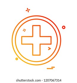 Medical icon design vector 