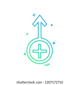 Medical icon design vector