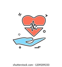 Medical icon design vector