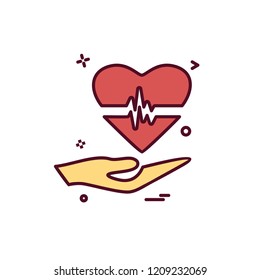 Medical icon design vector