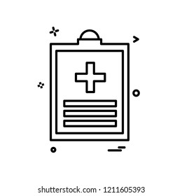 Medical icon design vector