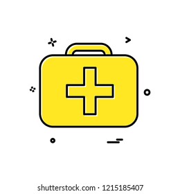 Medical icon design vector