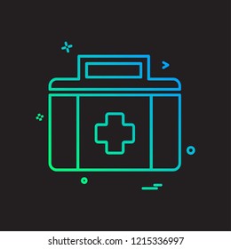 Medical icon design vector