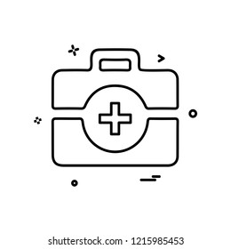 Medical icon design vector