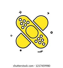 Medical icon design vector