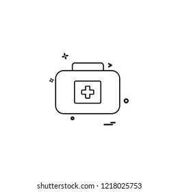 Medical icon design vector
