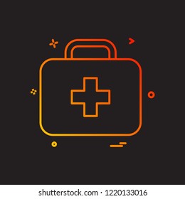 Medical icon design vector