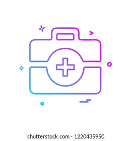Medical icon design vector