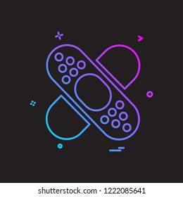 Medical icon design vector