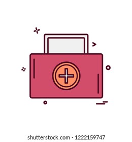 Medical icon design vector