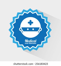medical icon design, vector illustration eps10 graphic 