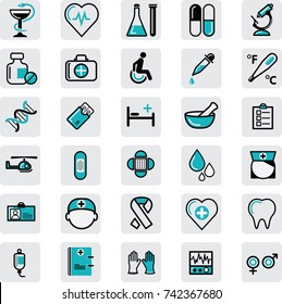 Medical icon, high quality vector icon EPS10