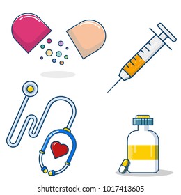 Medical icon illustrator