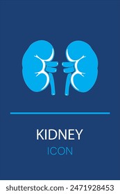 medical icon. kidney health icon