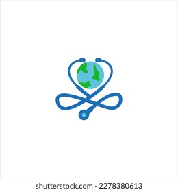 diseño vectorial de logotipo de icono médico 