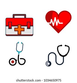 medical icon logo vector illustration
