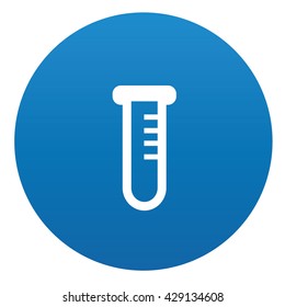 Medical icon on blue button,vector
