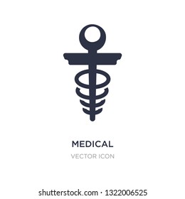 medical icon on white background. Simple element illustration from Alert concept. medical sign icon symbol design.