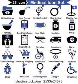 Medical Icon Pack, Vektorgrafiken