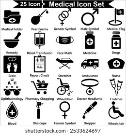 Medical Icon Pack, Vector graphics