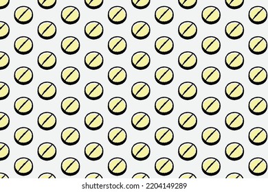 Medical icon pattern design and symbol art
