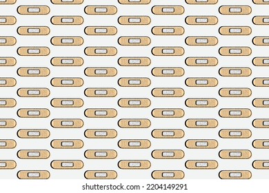 Medical icon pattern design and symbol art