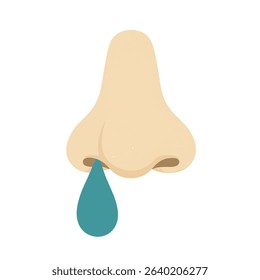 medical icon runny nose on white background vector
Vector medical icon on white background
