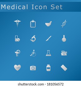Medical icon set
