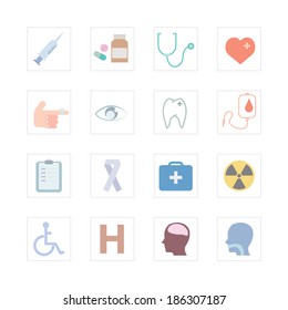 Medical icon set