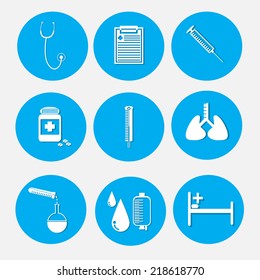 Medical icon set