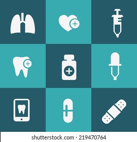 Medical icon set