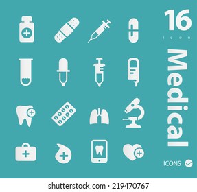 Medical icon set