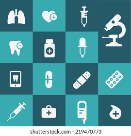Medical icon set