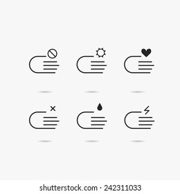 Medical icon set