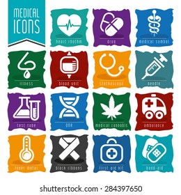 Medical icon set