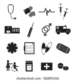 Medical icon set