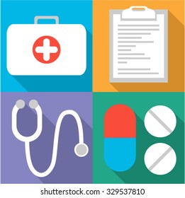 Medical icon set