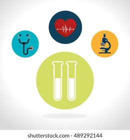medical icon set