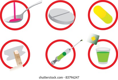 Medical icon set